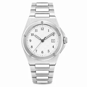 Round Black Steel Sports Watch, Waterproof Rubber Band Casual Wristwatch