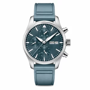 This is a replica of the IWC Pilot's Watch series, model IW388106, automatic mechanical wristwatch